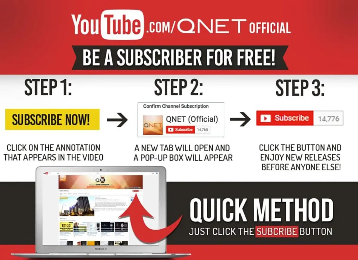 5 Reasons You Should Subscribe To Qnet'S Youtube Channel 2 how to subscribe on youtube channel QNET