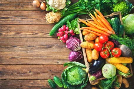 10 Easy Tips To Save 100 Litres Of Water A Day 2 vegatables on a table for 10 Easy Tips To Save 100 Litres Of Water A Day