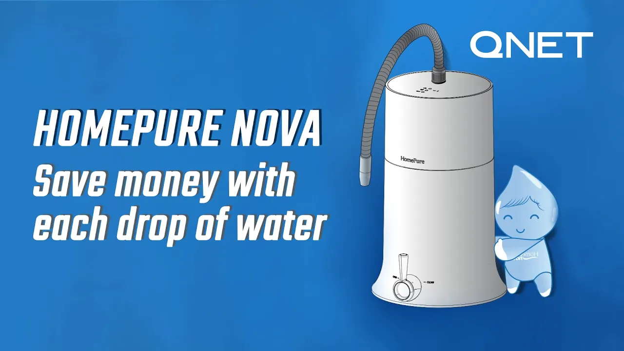 Qnet Leads The Way In Water Sustainability For World Water Day 2 HomePure Nova: Save money with each drop of water