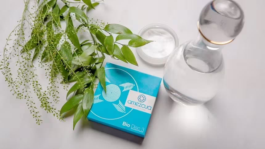 Amezcua Bio Disc 3 help improve the hydration, health, and wellness in your home.