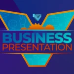 V Business Presentation Banner