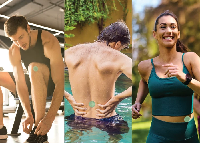 How To Stay Fit And Healthy While You’re Busy Running Your Qnet Business 2 QNET Independent Distributors wearing Harmoniq Soothe patches as they start the day according to these QNET health tips