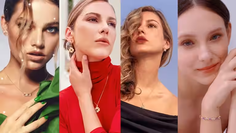 Collage of QNET Jewellery by Bernhard H. Mayer for a Holiday Gift Guide